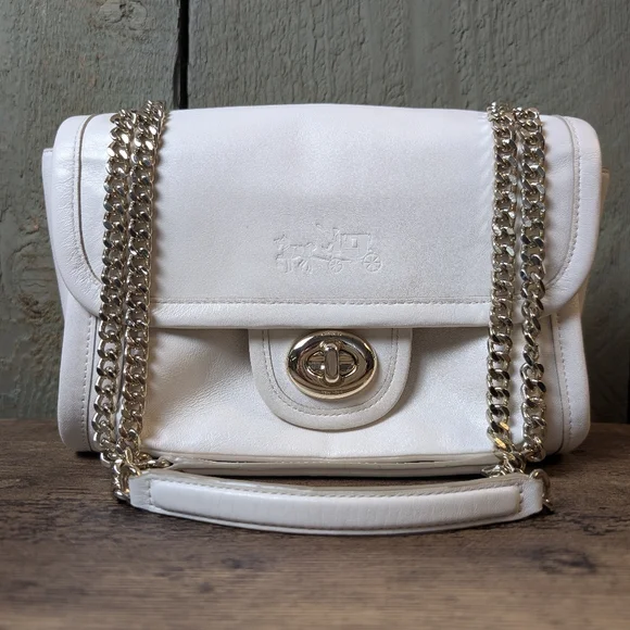 Coach Ranger Flap Leather Bag - Picture 1 of 16
